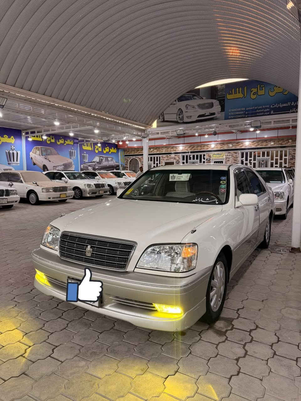 TOYOTA CROWN ROYAL SALON👑
للبيع تيوتا كراون 2002.

الون            محجل😊

رقم كركوك  تسجيل جديد قرار102 بس مفحوصه

مكفوله كفاله عامه من الكص والضربه ونقل الجثه.

ماشيه 115 الف اصل.

المواصفات

3دكم

محركها المرغوب Vvt.i الحجم 2500 شاصي75

برده خلفيه كهرباء.

ويل نجمه ابيض حجمه16.

تخم تاير جديد.

لايتات رنون كرستال.

بگ لايتات كرستال.

مري كهرباء+هيتر♨️.

شاشه الحجم الكبير.

داخل بيجي. مخمل

غراض مال جنطه كامله.

السياره ماعايزه برغي كامله على اخر حبايه.

السياره بالواقع اجمل من الصوره.📷

السعر💵90 وبيها مجال قليل حگ الجيه.

العنوان🏡النجف الاشرف.

للاستفسار***********              قابل للتفاوض.
