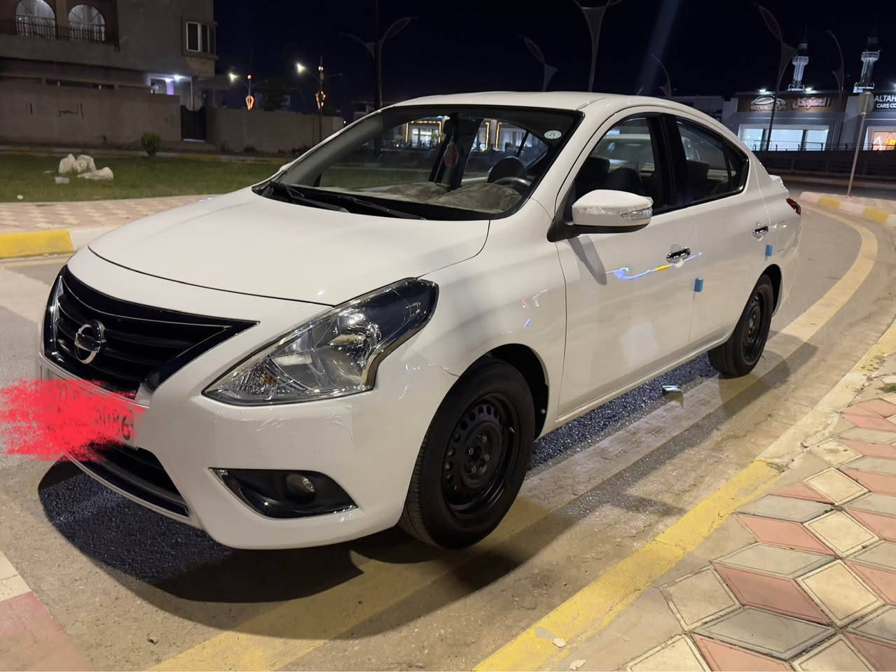 سلام عليكم 
نيسان صني للبيع موديل 2024
ماشي 45الف 
رقم أربيل سنوية كلها جديد 
بطاقه بانزين موجود 
4جام كهربائي 
تبريد خلفي 
كامرة حساسات خلفي 
مكفول من صبغ وحالوب فقط بيها تعديل بارد 10سم
محرك وگير  بشرط 
سعر 120بيها مجال 
عنوان كركوك
☎️ *********** كركوك, العراق
