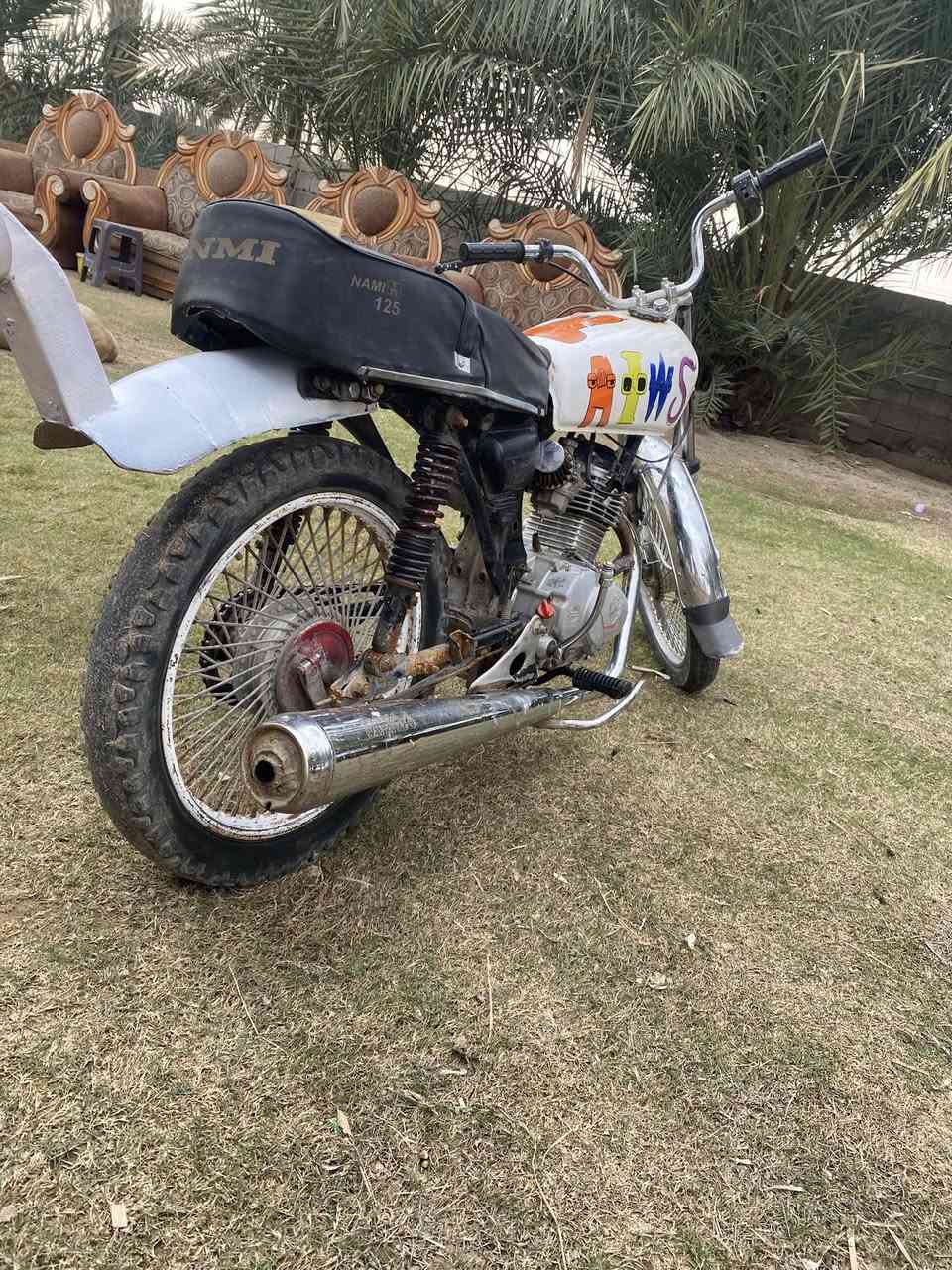 سلام عليكم دراجه تايكر للبيع موديل 17 دراجه خير من الله دراجه جانت متروكه كلك ما بيهه أوراق السعر 275 وبيهه مجال مكاني ديالى كنعان الستفسار ***********
