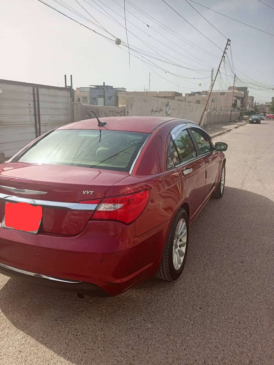 السلام عليكم كرايسلر c200 موديل 2012 تحكمات سترين مري كهرباء محرك 2400 بشرط گير جديد بشرط تبريد نقص كمبريسر صدر الامامي جديد والخلفي نص عمر تايرات نضيفه باتري جديد رقم دهوك صاحبها يريد تحويل حادثها من امريكا جاملغ وخشم البنيد وبغداد الجاملغ الثاني بدون اي دواخل  السعر 80 وبيها مجال قلييييل مكاني بغداد حي الجهاد واتساب***********
