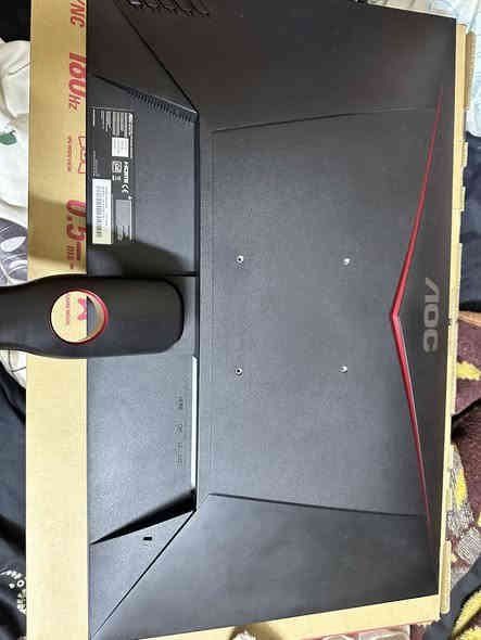 السلام عليكم 
شاشة AOC FHD   1080 
180hz
حجم27
نضيفة و كامل ملحقات و مستخدمة لمدة  اقل الاسبوع الله شاهد السعر 160
مكاني بغداد المشتل 
*********** بغداد المشتل 
***********
