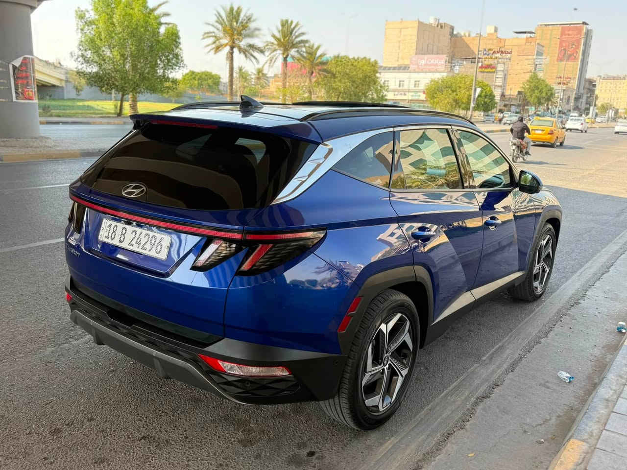 انسسب سعرر تحطيم الاسعار 🔥🔥
159 ورقه اخواان بيع أو مراوس ✅
 
هونداي توسان لمتيد 2023 وارد أمريكي 
رقم بابل باسمي تحويل مباشر 
عداد المسافه : 52 الف km
حجم المحرك : 4 سلندر 2400 
الضرر : تقرير مياة امطار داخله العراق شغاله 
وبيها بنيد كلير 

المواصفات لمتيد اعلى فئه 
بانوراما سقف - كامرات 360 
بصمة تشغيل وابواب تشغيل عن بعد 
رادار مانع تصادم امامي جانبي خلفي 
حساس امامي خلفي - صندوق كهرباء 
مقاعد جلد تحكم كهرباء تدفئه تبريد 
خزن ميموري - تدفئه ستيرن - قياده اليه 
تبريد قطعتين - تدفئه مقاعد خلفيه

للاستفسار الاتصال ***********
مهندس حسين 📍 كربلاء - حي الحسين
شركة_المتحدة_لمزادات_السيارات_الامريكيه
