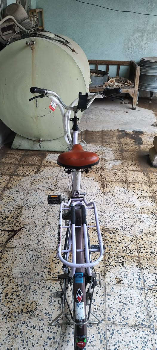 بايسكل عبد الحليم للبيع
حجم26

نظافة كدام العين جديد 

ام بدل بي تايرات... شفتات. قمجات.  يعني تاخذو كلشي ما تبدل بي

شرط ما بي اي عواج 

عنوان موصل جانب الايمن

سعر 95.  بي مجال


**إذا كنت صاحب هذا الإعلان وتريد حذفه لأي سبب، رجاءا أرسل رسالة إلى الدعم الفني**