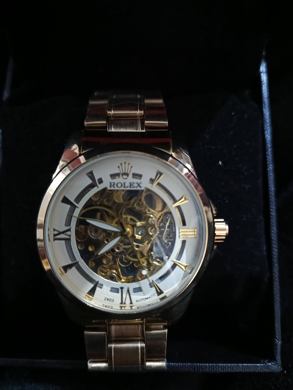 عروض رمضان 🔥🔥

ساعه رولكس متوفره بعده الوان مع سير ذهبي اتوماتيك تحطيم الاسسسسعار 🔥🔥🔥🔥🔥

مكينه اوتوماتيك ✅

قفل الرولكس ✅

110g ثقيله الوزن ✅

جميع السناتر شغاله ✅ 

مكينه سكلتون كشف✅

مضاد للماء ✅ 

 لون ثابت✅

شغاله لمده 48 ساعه ✅

تشتغل تكويك وعلى الحركه ✅

متوفره لفتره محدوده تاتي مع علبه صاج مغلفه بجلد بسعر 25,000 مع التوصيل سارعوا بالحجز 🔥🔥

اذا اخذت قطعتين من اي ساعه ناشريها تاخذ محفظه هديه من اختيارك 🔥🔥🔥🔥

اذا اخذت ثلاثة قطع من اي ساعه نشتريها تاخذ محفظه جلد من اختيارك وايضا عطر رجالي او نسائي من اختيارك عرض لفتره محدوده 🔥🔥🔥🔥🛑🛑

متوفر توصيل لجميع محافظات العراق 🚚


**إذا كنت صاحب هذا الإعلان وتريد حذفه لأي سبب، رجاءا أرسل رسالة إلى الدعم الفني**