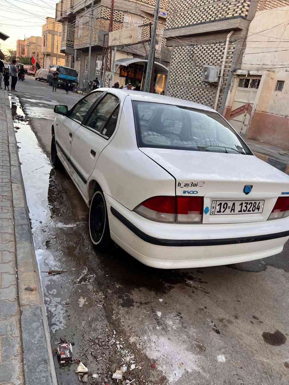 السلام عليكم سمند 12البيع سياره حلوه شوفت عينك السياره بيها باب السايق مبدل بدون ضربه والباقي تبريد شغال ثلج حدايده جديده مكينه جديده سياره حلوه لحد يكسر بحلال الناس رحمه لمك السعر 42 وبيها مجال حك الجيه رقم تليوفون 
***********
