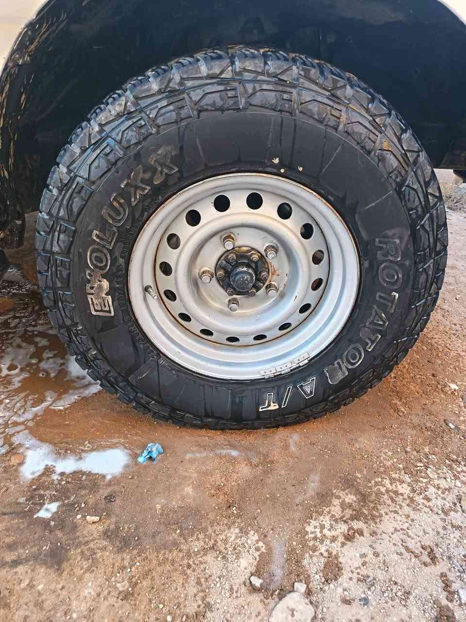 سلام عليكم تخم الويل تايرات 235/85/16 *********** مكان النجف
