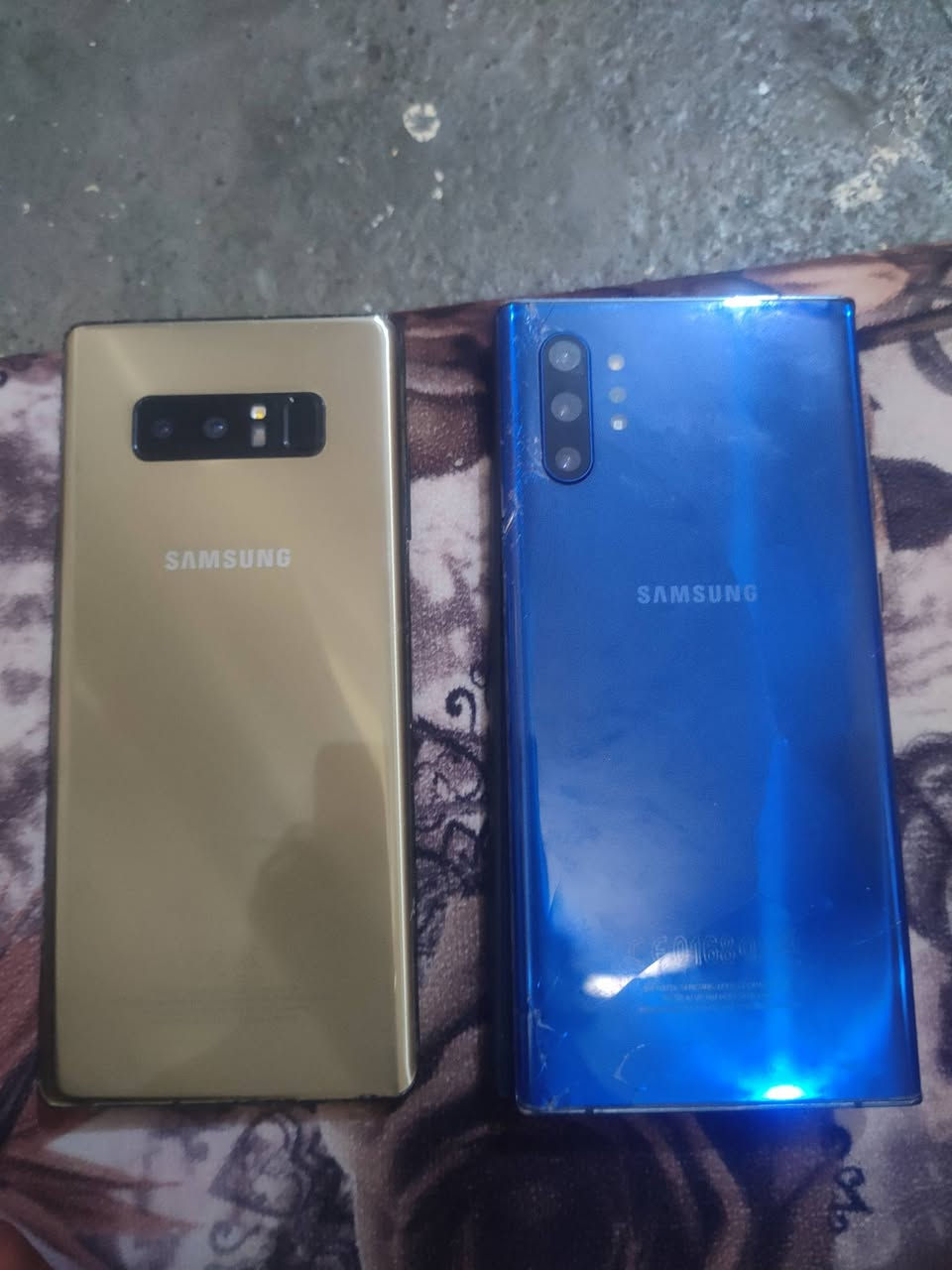 جهازين للبيع
نوت 10 بلاص ذاكره 256 بي فطور شغال كامل

نوت 8 ذاكره 64 شغال كامل مبدل فقط ضهر بي طبع

السعر ثنينهن ب 185 بيهن مجال


**إذا كنت صاحب هذا الإعلان وتريد حذفه لأي سبب، رجاءا أرسل رسالة إلى الدعم الفني**