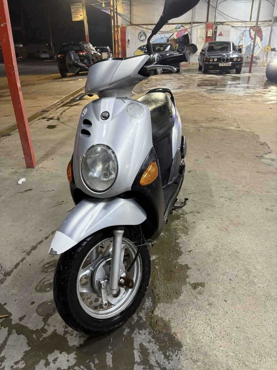 فله الدراجه مكفوله كفاله عامه خير من الله كلشي شغال مكينه مكفوله برغي ممفتوح بيها الله شهد وديها وين ميعجبك كهربايت نكره بكل وقت سعرها 600وبيها مجال بصيط  نقص بس بكلايت وتصلل وني بخدمتك ***********
