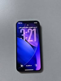 12 برو ماكس ذاكرة ٢٥٦ // بطارية ٧٧ نموذج m   مبدل شاشه اصليه فقط جهاز ...