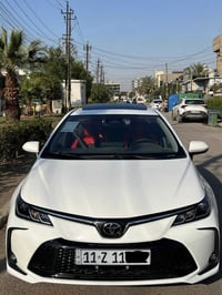 كورلا 2025 شكل الخليجي فول موصفات عده كرسي كهربائي داخل جلد اسود سيار ...