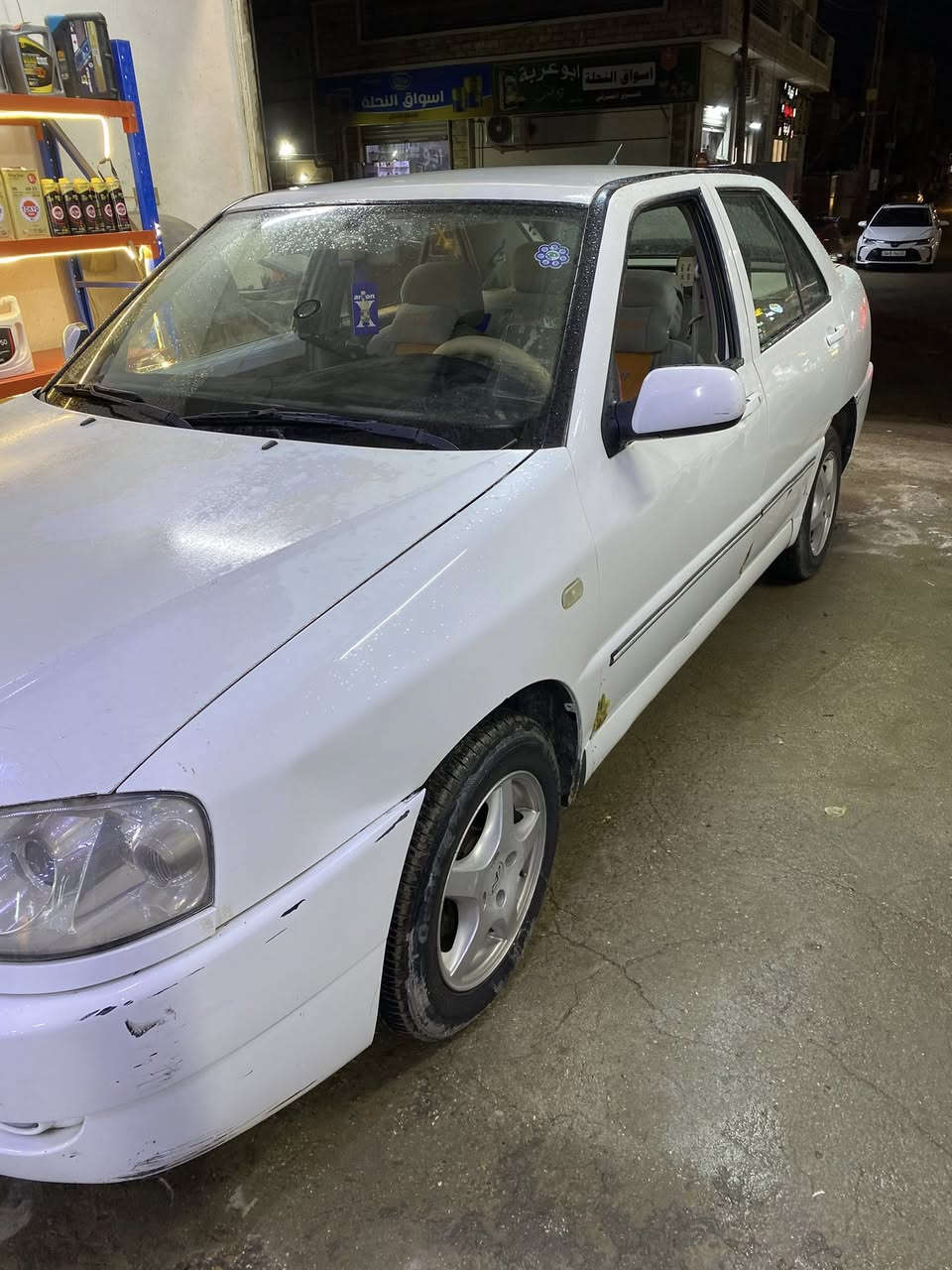 سلام عليكم شيري كوين ٢٠١٠ بسمي سنويه ورقم جديد مصفره غرامات تحويل ثاني يوم مكفوله من الصبغ بيهه طخه بل جاملغ مثل ماموضحه سياره جديده ماشيه ١٥٩ حقيقي كير محرك بلادي مال شركه سياره بلاديه ماملعوب بيهه كلشي صدر جديد امامي خلفي كله جديد تبريد ثلج عنوان بغداد الدوره لستفسار *********** سعر ٤٠وبيهه مجال
