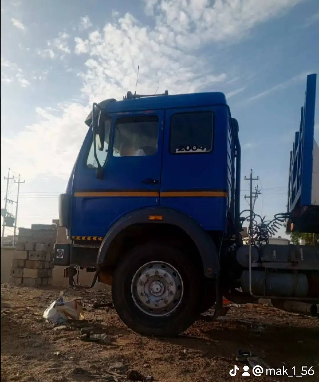 سلام عليكم من رخصت ابو لكروب
البي راس تريله مديل 86 مكفوله مكينه 35و كير 130مكفول شاصي مكفول باج خارجي دبل تيرربو تخم تاير رقم بصره فلات ذات جوانب متحركه 3لوحات شرط التحويل الرقم الهاتف ***********
