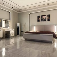 موديل صباح • ١٠ قطع • سرير مخزن