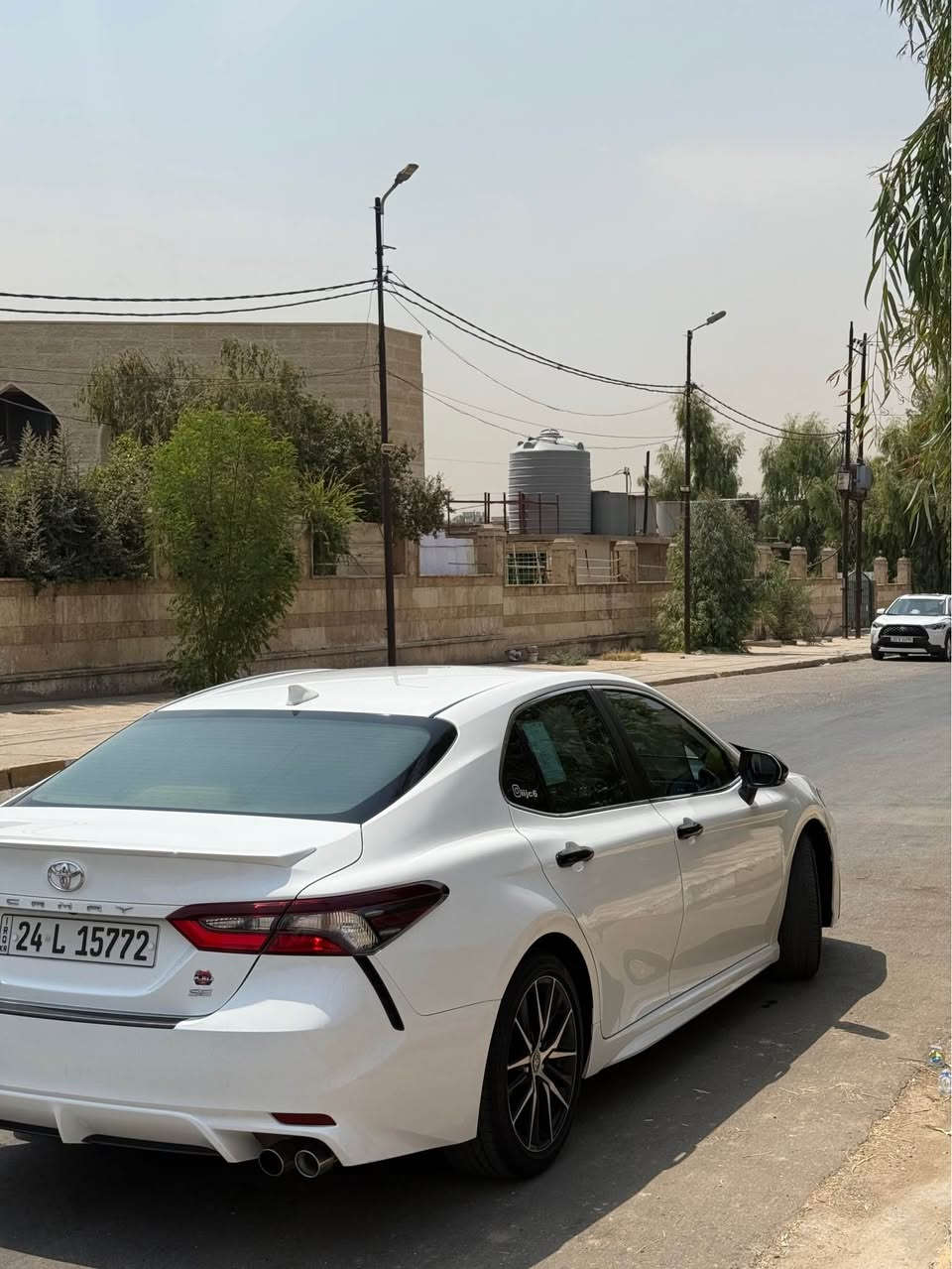 كامري 
SE+ 
شاشه وسط 
بصمة تشغيل 
رادرات 
حساسات خلفيه 
ماشية 37ميل
سياره جديده 
هزه جديدة 
تحويل ثاني يوم
كشنات نصف جلد 
رادرات جانبيه 
قيادة ذاتيه
3أنظمة القيادة
Eco/Normal /Sport
حادث امريكا كفله بل بنيد بدون دواخل بدون ايرباك 
وصار ببها بل عراق كارت بل داير الجاملغ الخلفي يمين صباعتين فقط والباقي كفالة
سعر السياره 230 وبيها مجال 
رجاءً(الموشراي لا يخابر) رجاءً 
(***********)واتساب
(***********)
مكان السياره موصل موصل, نينوى
