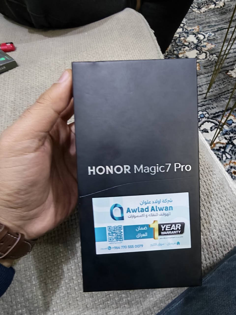 هونر ماجيك 7 برو للبيع مع هدية ساعة هونر نظافة 💯/💯 للتواصل اتصل على الرقم ***********
السعر 950 الف
