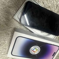 14برو ماكس ٢٥٦ كله شغال شاشه مبدله وبيها فطر والضهر مكسور السعر ٥٠٠ ال...