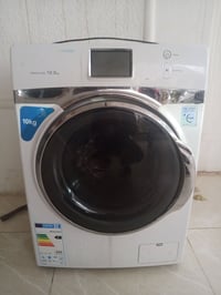 غسالة 10 كيلو • مستعملة قليل • شرط