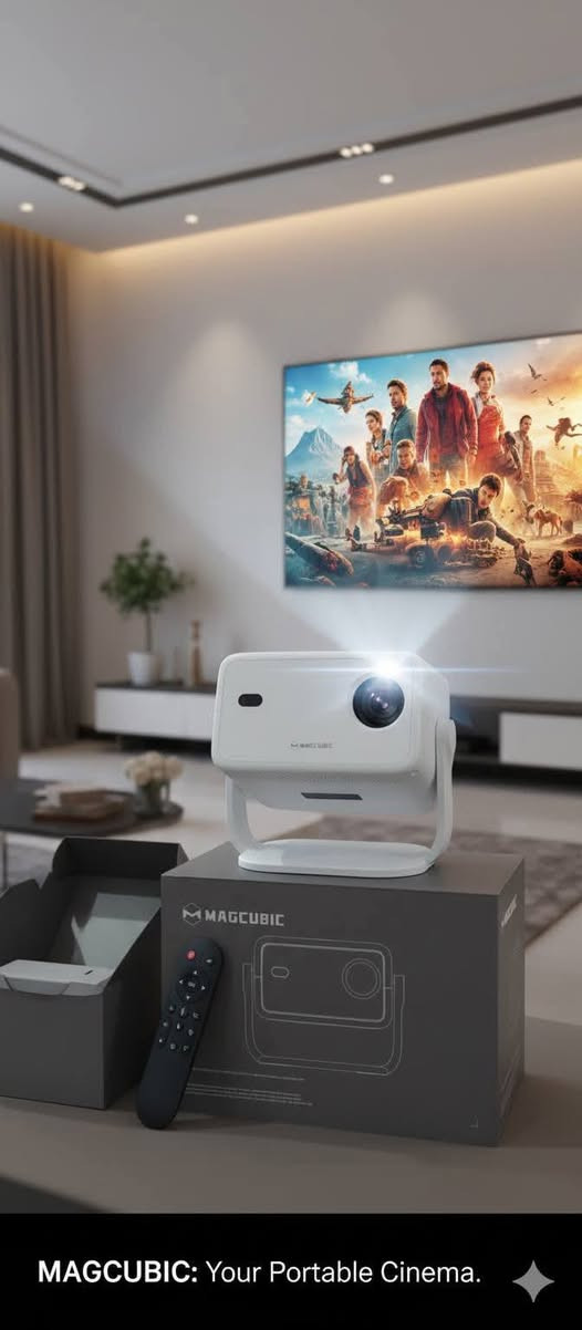 متوفر داتا شو 

Magcubic L018.

يتميز الجهاز بدقة 4K وسطوع 650 ANSI لومن.

يعمل بنظام التشغيل أندرويد 11، ويدعم تقنية واي فاي 6.

يحتوي على ميزة التركيز التلقائي وتصحيح الانحراف التلقائي للصورة.

متحكم ريمونت وماوس 

يُعد مناسبًا للاستخدام المنزلي والألعاب والعروض الخارجية.
جهاز كلش راقي مو نفس باقي الاجهزة 
واكو يعرفون قيمته شنو 

سعرة جاي ينباع 140

قفلة 100 الف 
ومامشتغل غير دقايق والله


**إذا كنت صاحب هذا الإعلان وتريد حذفه لأي سبب، رجاءا أرسل رسالة إلى الدعم الفني**