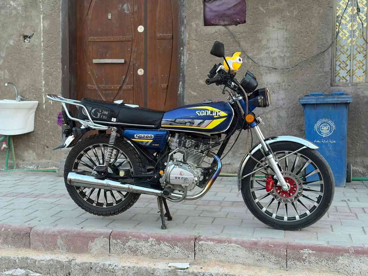 دراجه ايراني سونك مديل 25 دراجه درجه مكفوله كفاله عامه 5 كير شاشه اکترونیه دراجه مكفوله كفاله عامه تجي تاخذه من باب بيتي جيب فيتر تعال حجم المكينه 200 سيسي شتريد بخدمتك السعر *********** السعر 700 وبيهة مجال
