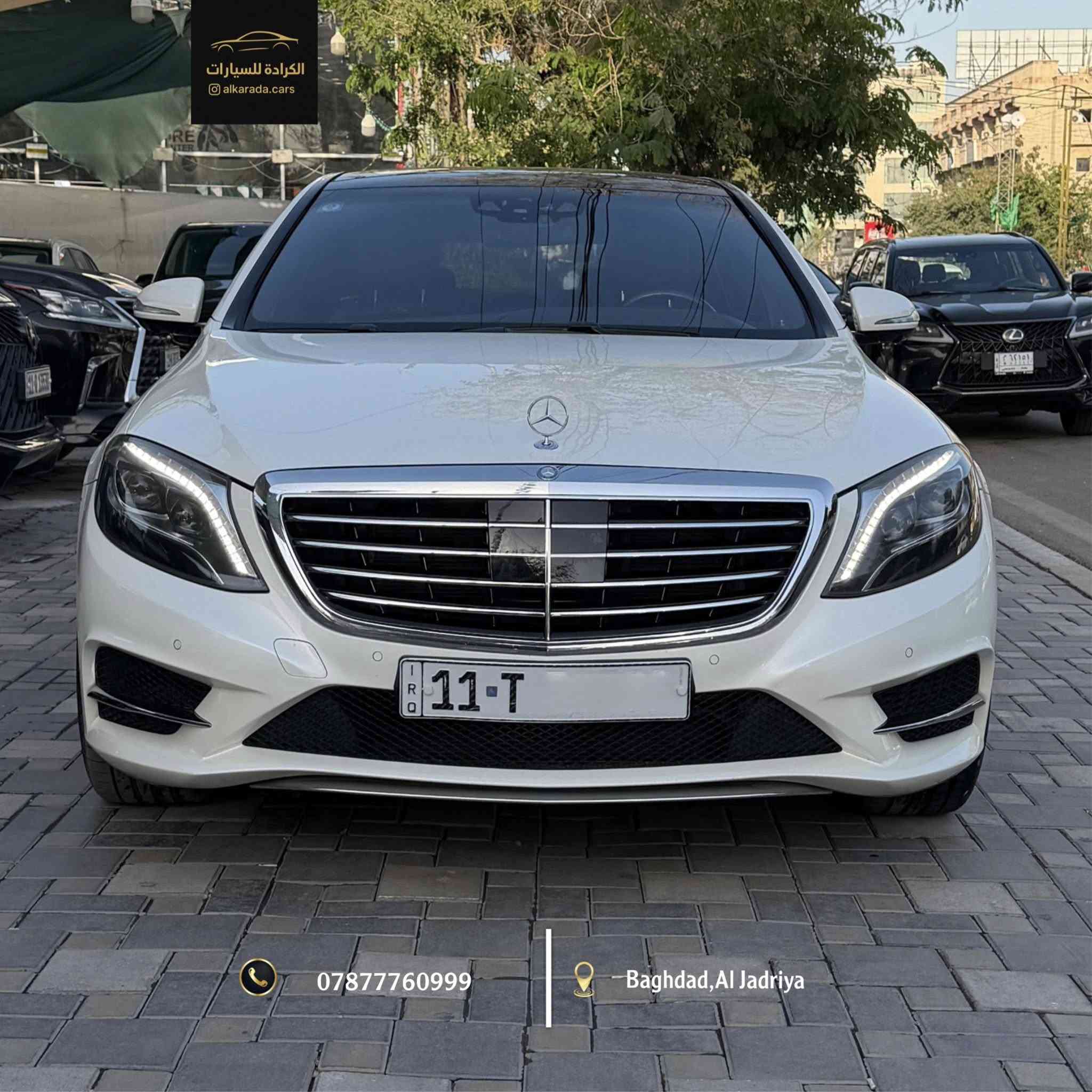_ النوع:[Mercedes-benz s500 vip]
_ الموديل: [2016]
_ الكيلومتر: [ 147,000km ]
_ بدون ضرر 
_ السعر: [75,000,000 د.ع / خمسة وسبعين مليون ]
_ الموقع: بغداد – الجادرية 
_ للاستفسار: ***********
