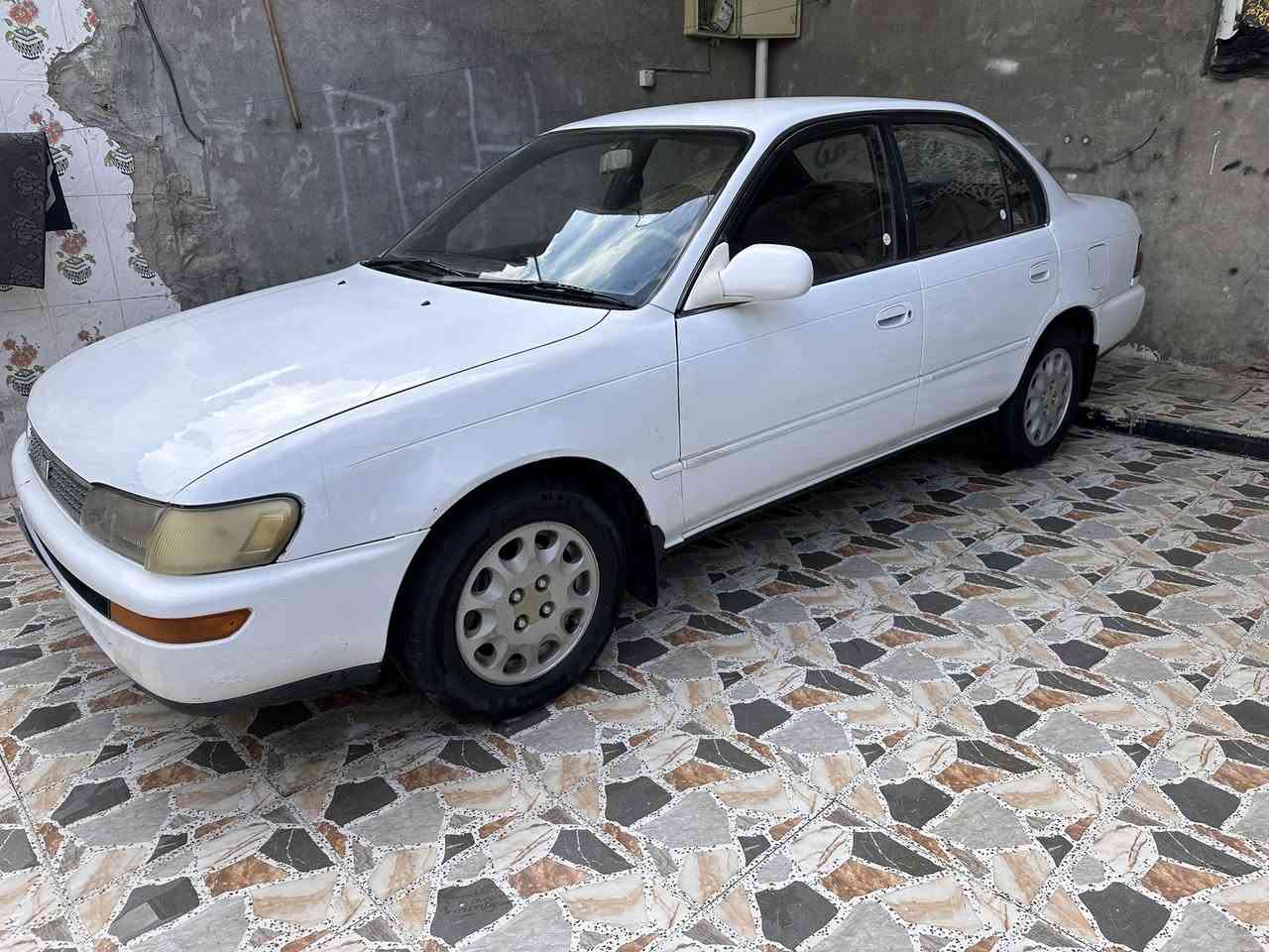 *البيع كورلا موديل 1994
*رقم بغداد بسمي 
*مكفوله كفاله عامه من ضربه وصبغ
*محرك 1800 مكينه كير صدر امامي خلفي مكفولات 
*تبريد ثلج 🥶 ملاحظه (السياره محوره تحوير ماراتي)  
*تخم تاير جديد (العنوان واسط ) رقم الهاتف

***********
