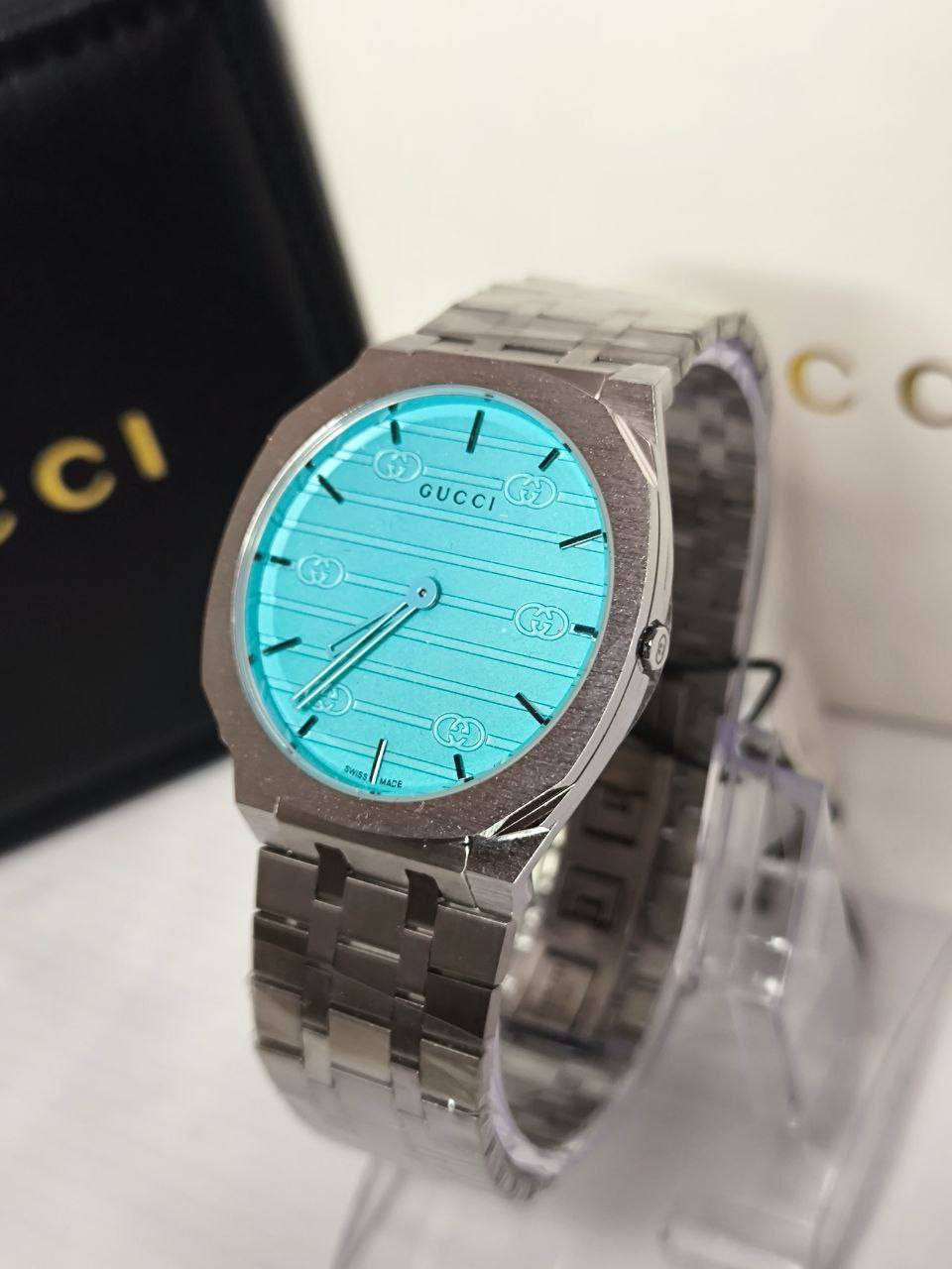 ساعة Gucci سلم ثكنس سويس ميد
تصميم Gucci الكلاسيكي العصري
لمحبين الاناقة والتميز 
ميناء مميزة مختمة بشعار الشركة 3D
 زجاج زفير ضد الخدش
سنتر ثواني مخفي
ساعة مصنوعة من الاستانلس ستيل جودة عاليه
ختومات حفر بالكامل
مقاومة ماء وغبار

القطعة تحفة فنية

 السعر: 50،000 الف ع اول تم
للحجز مراسلة الصفحه


**إذا كنت صاحب هذا الإعلان وتريد حذفه لأي سبب، رجاءا أرسل رسالة إلى الدعم الفني**