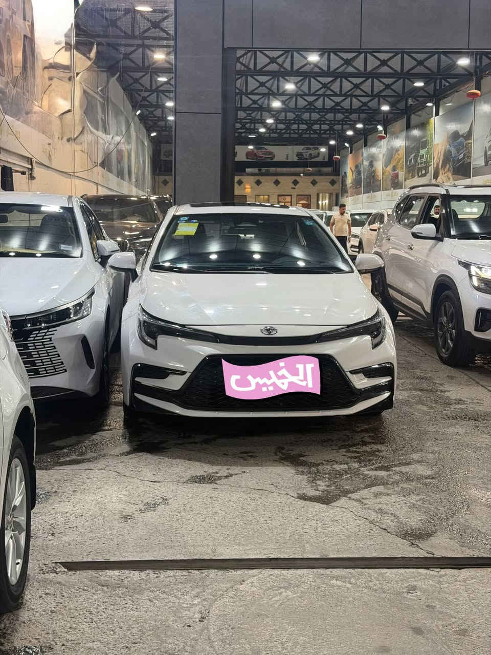 كورلا 2024 هايبرد شكل ال s 
داخل جلد اسود 
فتحة 
مرفق السونار مع كافة التفاصيل 
ماشيه 18 الف مكفولة كفالة عامة 
 بصمه رادار تحديد مسار بدون فتحه بدون جلد 
السعر 24 مليون و500
مكاني بغداد - زيونة 
للاتصال ***********
