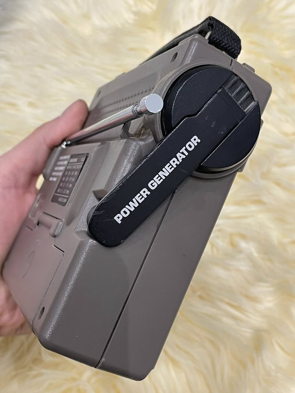 راديو طوارئ گراوندگ قديم 
ملاحظة // مبدل اريل و موجة fm تعمل فقط

اللي يفيدة يراسل الصفحة
متوفر توصيل


**إذا كنت صاحب هذا الإعلان وتريد حذفه لأي سبب، رجاءا أرسل رسالة إلى الدعم الفني**