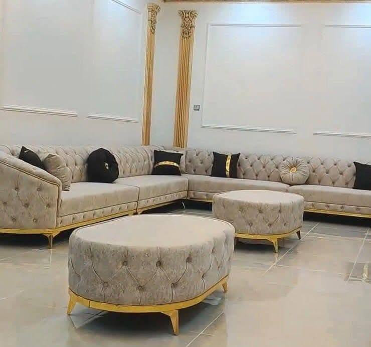 معرض ومعمل  دوو برا
 
🔴ديوان حرف L
8متر ونص🛋🛋🛋

🎊🔵اربعة كوشات هديه🎁 مع كل ديوان🛋

كما عودناكم احدث واجمل الفصالات 💯خشب واسفنج درجه ✅اولى وقماش تركي درجه اولى✅ والوان وفصالات حسب طلب الزبون  وباسعار مناسبه

📍العنوان /دهوك دوميز شارع المعسكر  مقابل سايدين ألتراي 
📌دهوك 
📌☎️رقم الهاتف

     ***********
