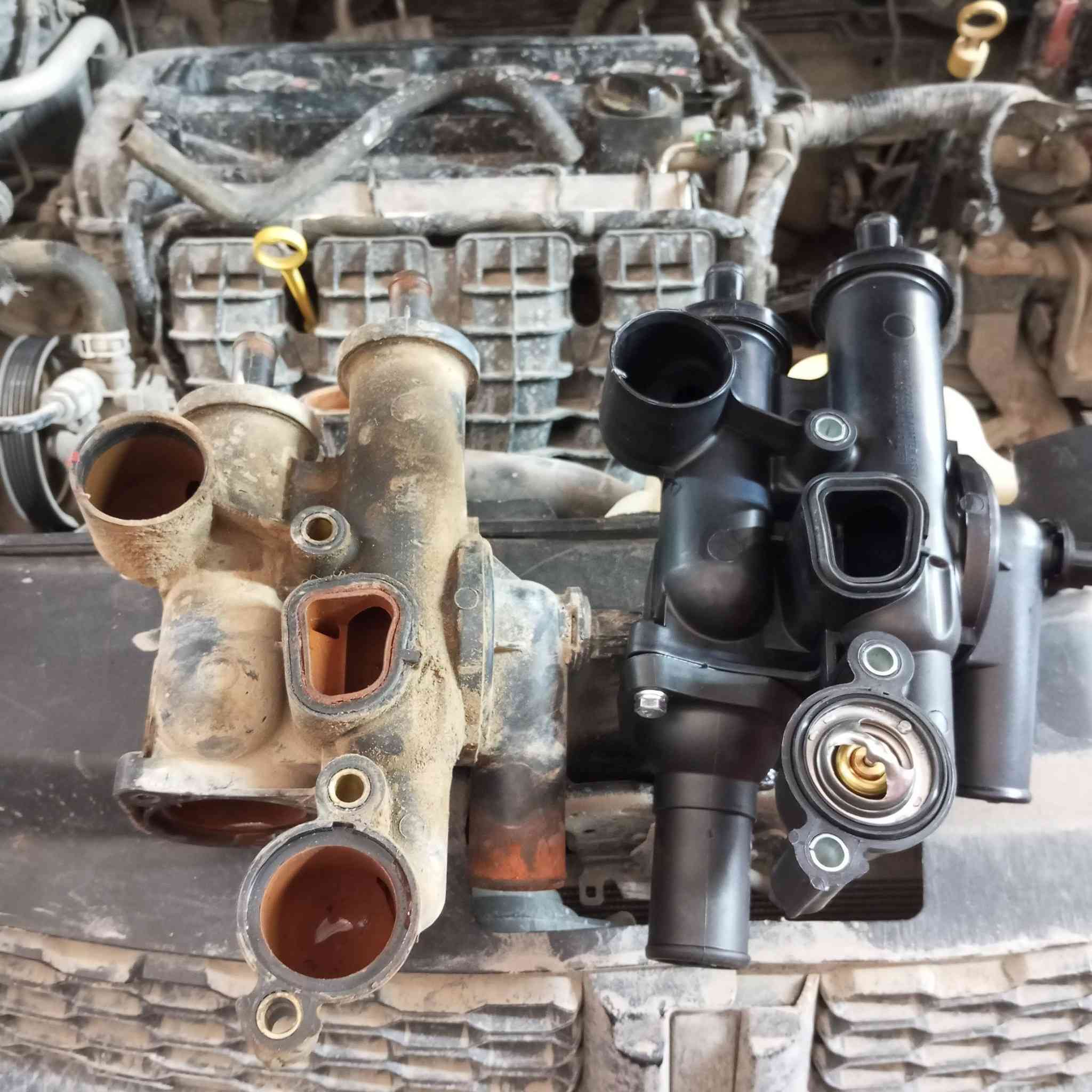 تحيه طيبه لكم من مركز موبأر صيانة الجورني وقطع غيار المريكي وبرمجه وتحديث 

دوج جورني  مكينه 2400 

تبديل مجمع ولف حماوه كامل 
تبديل واتربم   تبديل راديتر هيمي 3 خطوط 
تبديل دبة ماء    تبديل قايش.   تبديل روله 

العنوان الناصريه الثوره نهاية الشارع المركز السايدين 
***********
***********
