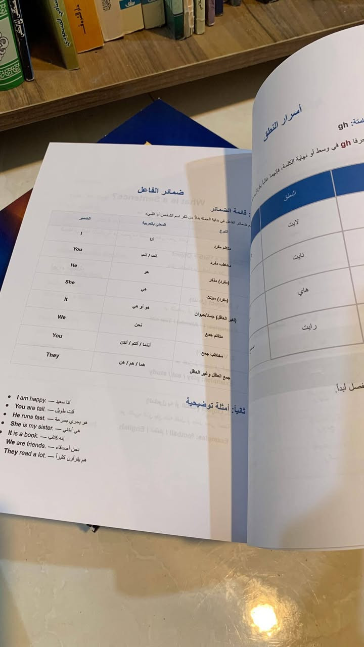 📘 كتاب لتعلم الإنجليزية – طريقك الى A1 - A2  بسهولة

السعر: 15,000 دينار عراقي فقط – التوصيل مجاني

إذا تريد تطور لغتك الإنجليزية بدون تعقيد…
هذا الكتاب هو كل اللي تحتاجه.
منسق، واضح، ومبسط لدرجة يخليك تتعلم وتستمتع بنفس الوقت.

---

✨ ماذا يقدم لك الكتاب؟

كل أساسيات اللغة الإنجليزية مرتبة بطريقة سهلة للفهم.

خطة تعلم جاهزة توصلك من A1 إلى A2  بأسرع وقت.

شرح مبسط للقواعد بدون تعقيد وزيادة كلام.

أهم الكلمات والجمل اليومية حتى تحسن محادثتك فوراً.

تطوير المهارات الأربعة (القراءة – الكتابة – الاستماع – المحادثة).

أسلوب ممتع يشجعك تكمل وتستمر بدون ملل.

---

🎯 ليش هذا الكتاب؟

✔ مناسب لجميع الأعمار
✔ واضح وسهل التطبيـق
✔ يجمع لك كل ما تحتاجه في مكان واحد
✔ يساعدك تتقدم بشكل فعلي وواضح

---

💰 السعر: 15,000 دينار فقط

🚚 التوصيل مجاني لكل المحافظات

طور لغتك… كتاب واحد قد يغير مستواك للأفضل.


**إذا كنت صاحب هذا الإعلان وتريد حذفه لأي سبب، رجاءا أرسل رسالة إلى الدعم الفني**