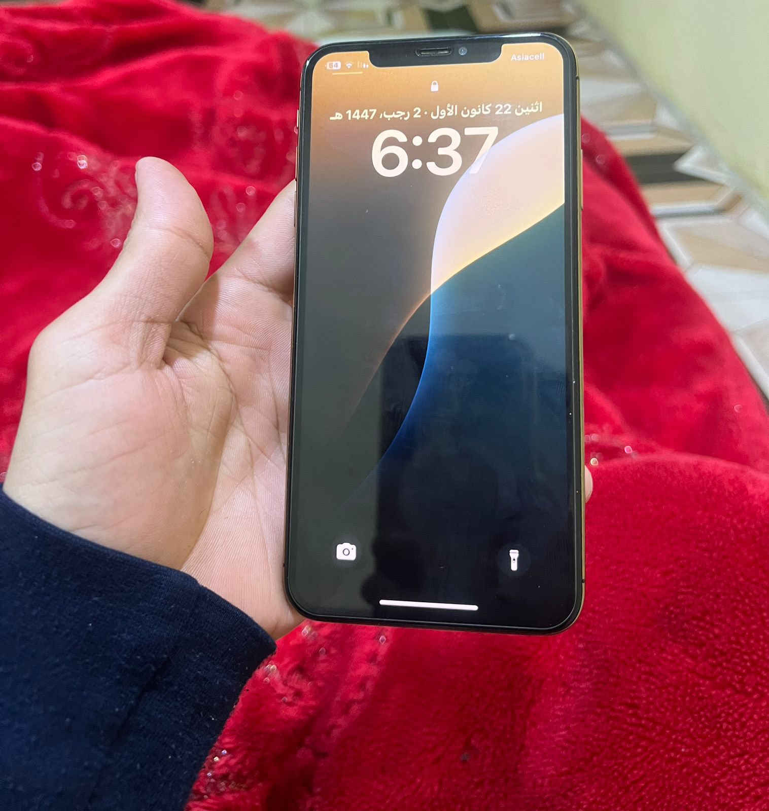 ايفون x ماكس مبدل بطاريه وفيس ايدي متوقف وكامرا الاماميه مغوشه عنواني بصره حيانيه رقم *********** السعر 175 وبي مجال
