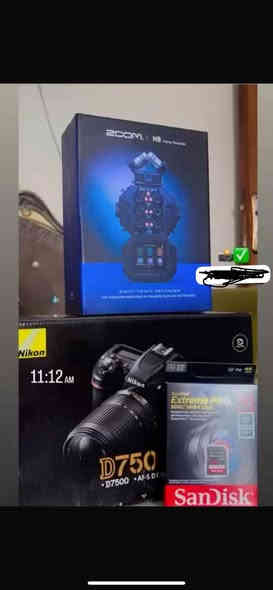 زوم صوت H8
ويا الكيبل ماله  الكارتون موجود
جديد مستخدم مره وحده فقط 
***********
بغداد الحسينيه
