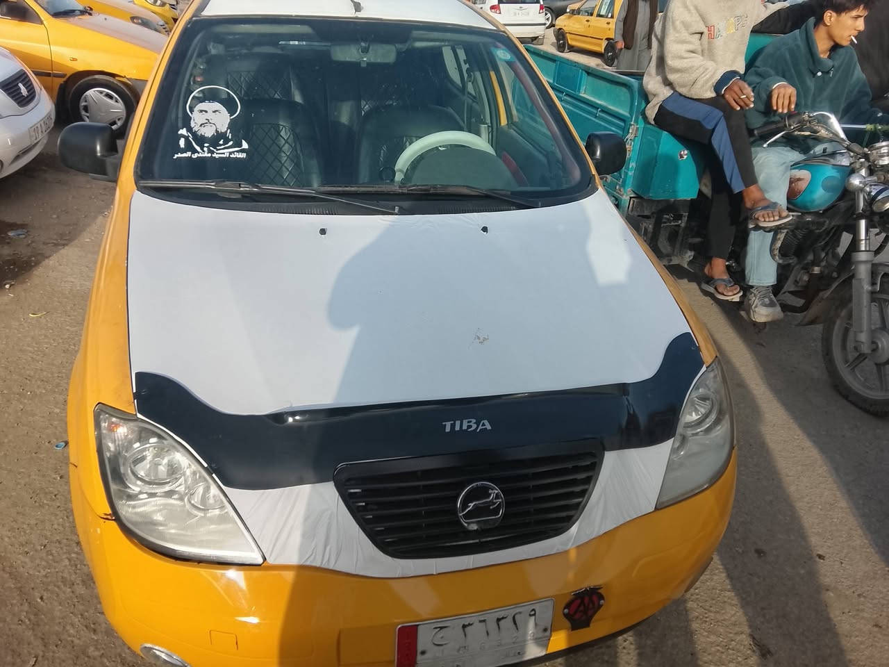 سلام عليكم طيبه للبيع موديل 15 محرك وكير وحداديه وتخم مكفولات مصفره هيه مكان كربلاء سعره 35 خوان مكلف بنشر تصال عله راعيه ***********
