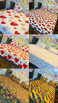 ملايات نفرين • مخدات • ٥ قطع