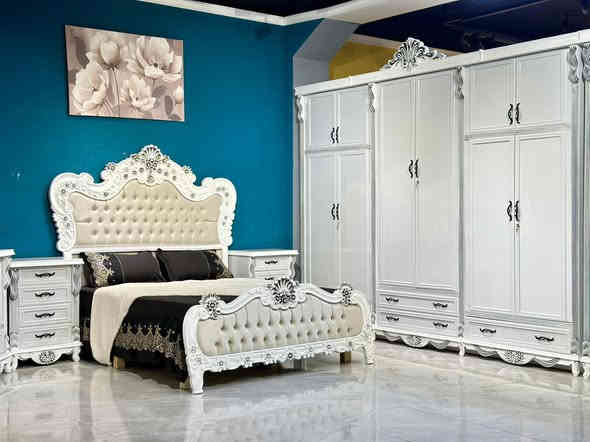 موديل هيام 

ضمن وجبة الدرجه الممتازة 
السعر 3 ملايين و650

الوجه ام دي اف 6ملم 

الداخل صاج طبيعي 4ملم 

القاعدة ابلوك صاج 

الظهر چرچوبه شد برغي 

كل الغرفه الهيكل خشب زان

دنگ خشب زان روماني

لف الابواب والمجرات خشب زان 

التوج كل الغرفة خشب زان ثقيل

السرير ابلوك 18ملم 6ارجل 

طابوريه اظافيه

ارتفاع الكنتور 280

عرض الكنتور344سم

عرض الزاويه 125سم

مجموع كنتور وزاويه الملابس ظلع كامل 475سم

السعر 3650 فقط

من انتاج معمل ومعرض موبليات الشمري 

خدمة الشد ونقل مجااااني الى جميع المحافظات 

 العنوان بغداد طريق القناة مقابيل الكلية العسكرية مجاور محطة الجبهة 

***********#اثاث #تصميمي⁩⁩
