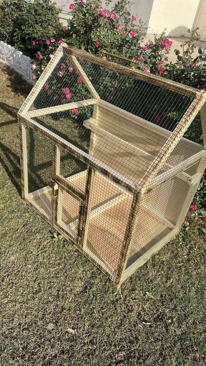 قفص بلابل او طيور مثل متشوفون دقه الشغل والترتيب مهتمين بأدق التفاصيل 
قياساته 
العرض 75
الطول 85
العمق 55
السعر 25 الف بس 
للحجز اتصل عله الوتساب ***********‏
