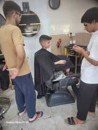 دوره حلاقه رجاليه مده مفتوحه لحد ماتصير حلاق ب150الف تطبيق نضري وعملي ...