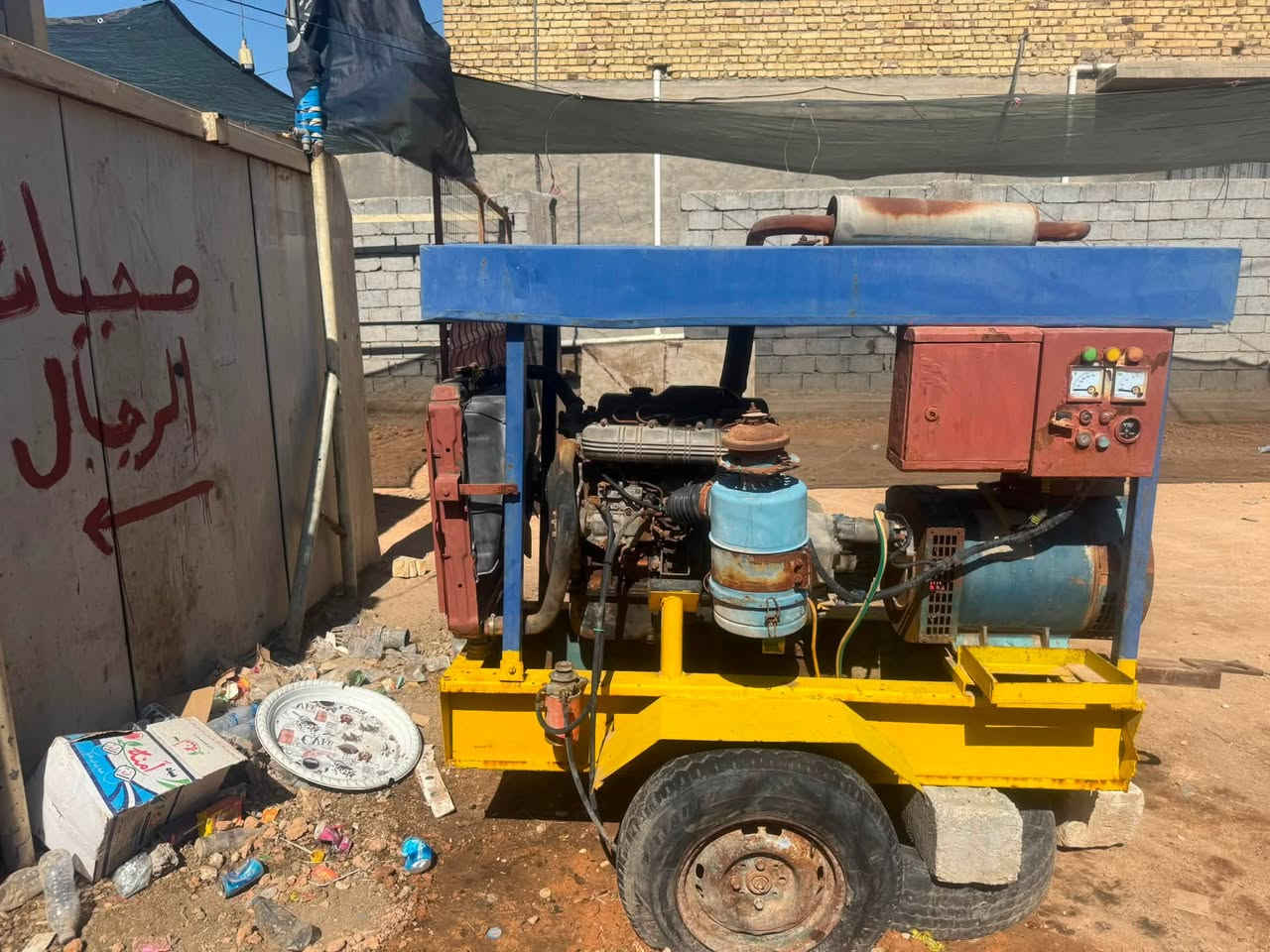 السلام عليكم
مولده كيا 2701
مولده جديده شرط الشغل 
شرط لاتبخير ولا تنقيص 
راس توليد بلادي ثري فيز 4 خطوط 
مولده جاهزه اي نقص مابيها 
السعر 14 وبيها مجال 
العنوان حله ابي غرق 
للاستفسار ***********
