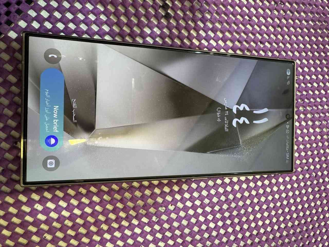 Samsung S24 ultra
256GB
 رام12
نضيف كلش 
سعره 975
***********
