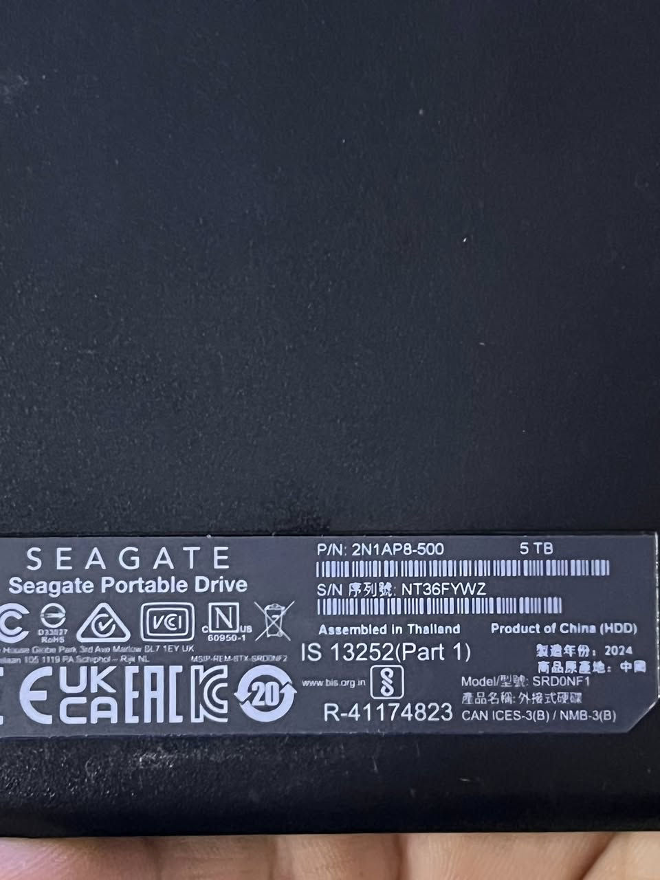 هارد ماركه 5تيرا اصلي شرط اصلي مو تجاري خلي سعرك شرط الشغل وعالفحص


**إذا كنت صاحب هذا الإعلان وتريد حذفه لأي سبب، رجاءا أرسل رسالة إلى الدعم الفني**