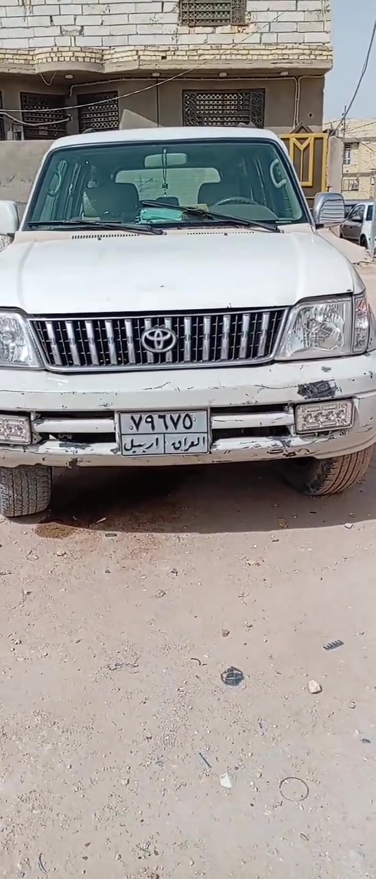 للبيع مستعجل تويوتا برادو موديل 2000 محرك جديد مال حاويه كير كهرباياته كله شغاله رقم أربيل القديم ماعندي وكالة الي يريد يداور يخلي معقب ويكملها اله ماتكلفك 400 الف ابيعه بدون راعي 55 وبيه مجال مكاني كربلاء حي التحدي *********** بي واتساب
