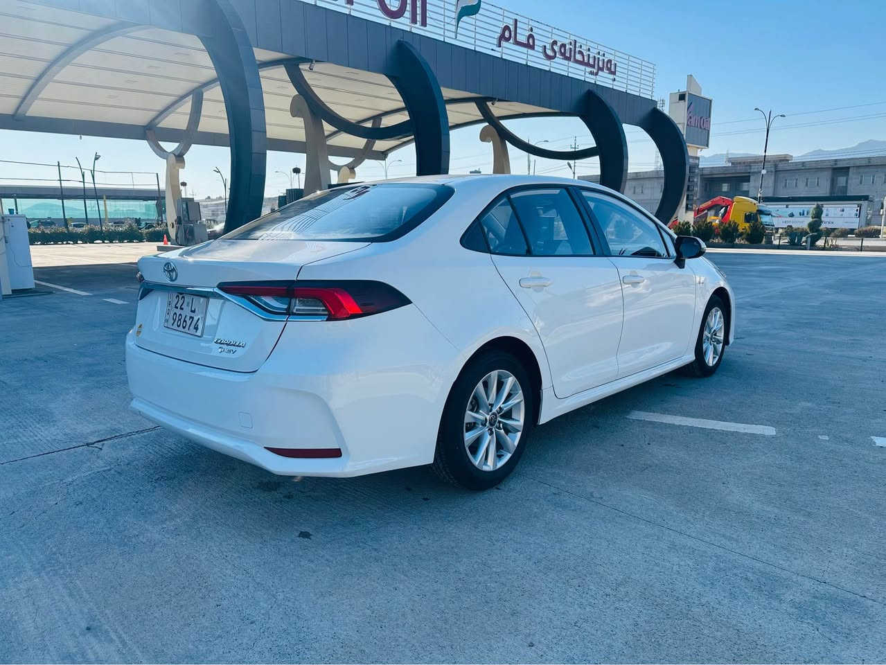 کۆرۆلا شکل خلیجی بەس بۆنیت سبوخ لەگەل یەک پەڵە کارت بێناو ئێرباگ بەس شان پەلەیەک pdr هەیە هەموو شتێکی بەشەرت 
***********
*********** رانية, السليمانية
