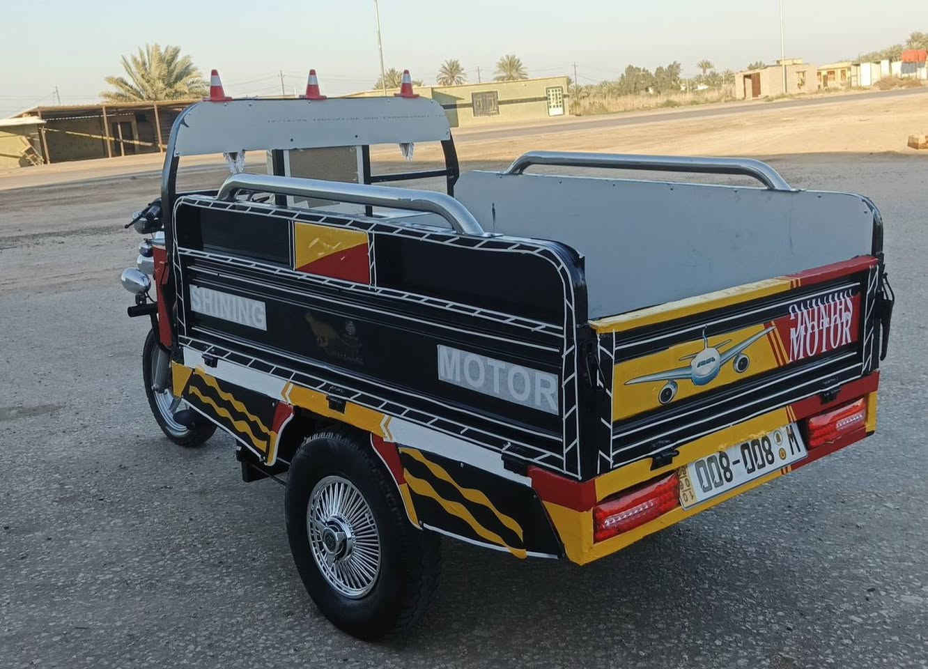 ستوته للبيع موديل 20 اوراق اصوليه شاصي مكفول كهربايات جهزه وره وكدام شغاله سلف هندر ما ناقصه اي شي سعر  مليون 400 وبيه مجال لشراي مكان بابل شوملي شراي يتصل ***********
