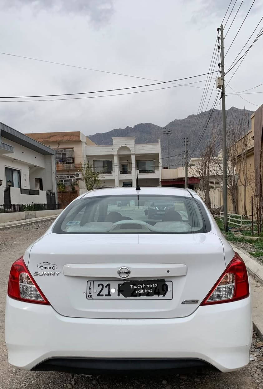 ێبینی لەسەر کاڵا
نیسان سەنی مۆدێل 2016 زۆر خاوێنە بەناوی خۆمەوەیە سەنەوی نوێیە بێ مەسرەف وهەموو شتێکی بەشەرت کۆنترۆڵ و کامێرا شاشە ئایپاد کەم مەسرەفە 95 و مەعامەلە
*********** رانية, السليمانية
