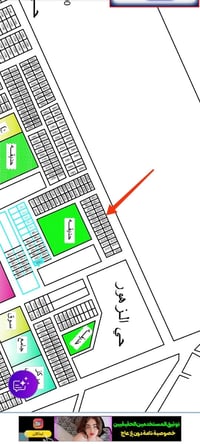 حي الزهور • ٣٠٠متر • تباع نصفين