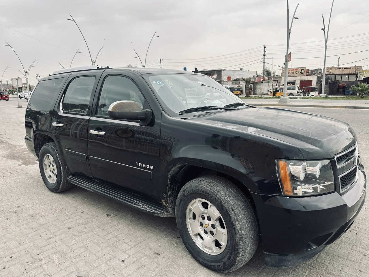 تاهو مديل 2010مابيهه حادث داخله تقرير غرق تعمل وتسير LTبيهه رشات صبغ رقم انكليزي بسمي ***********السعر175وبيهه مجال
