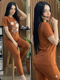 بجامة فانيلة • قطن ١٠٠٪ • موديل ٢٠٢٦