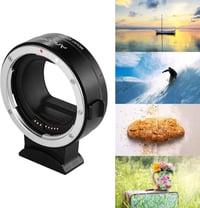 أدابتِر EF-EOSR • أوتو فوكس AF • فل فريم وكروب