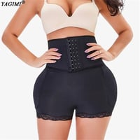 شورت تكبير الأرداف • مشد خصر • مقاسات M-XXXL